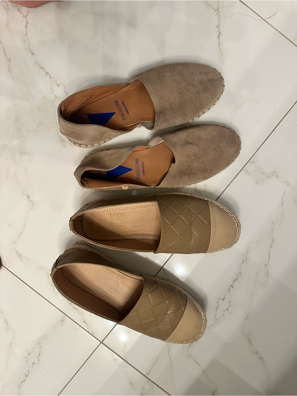2 women Slip-On Loafers in Taupe — Casual Everyday Comfort